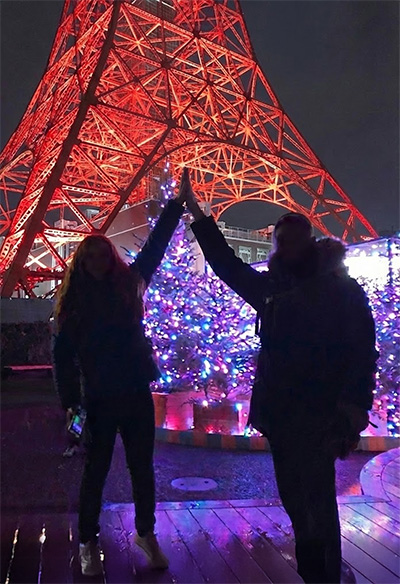 Arrivée à Tokyo